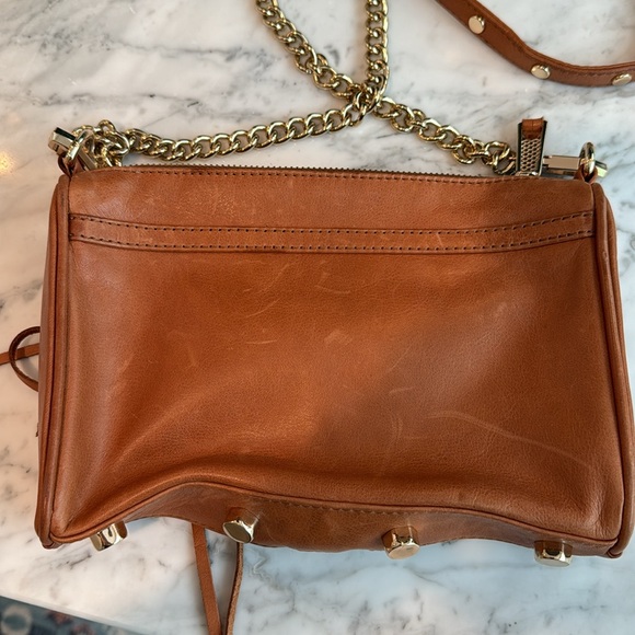 Rebecca Minkoff Crossbody bag Tan with Gold hardware - Picture 4 of 7